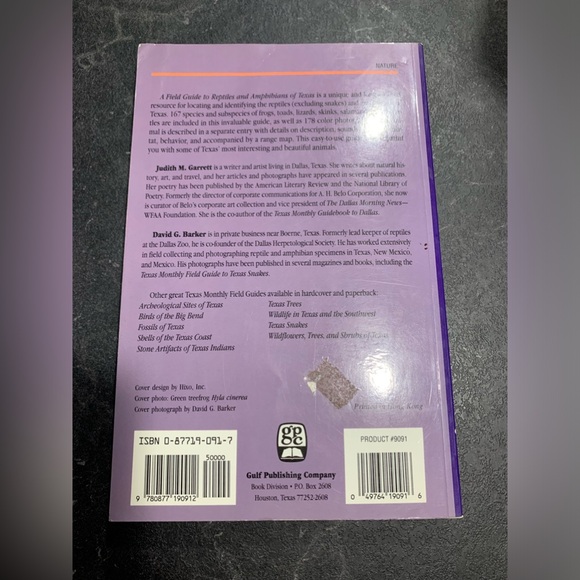 A field guide to reptiles and amphibians of Texas - Picture 2 of 4